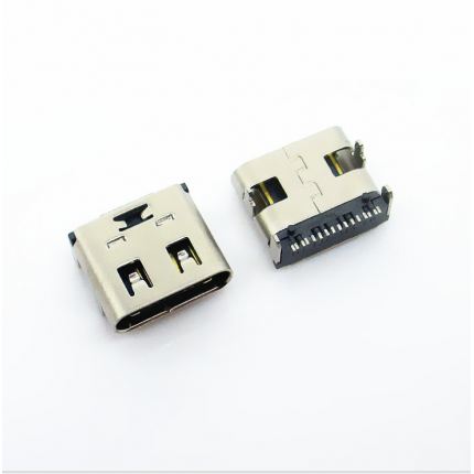 USB 3.1 type 母座 單排貼16PIN 環(huán)保耐溫