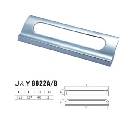 廠家直銷 柜門拉手 抽屜拉手 J&Y8022A/B拉手