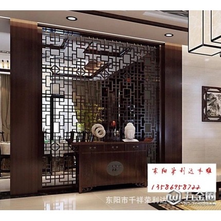 鏤空隔斷屏風(fēng) 實(shí)木雕刻門窗  定做