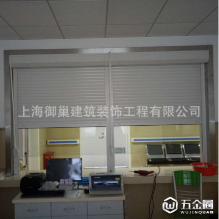 御巢 上海卷簾卷定制安裝 電動(dòng)防盜卷簾門窗 別墅商務(wù)樓鋁合金卷簾窗