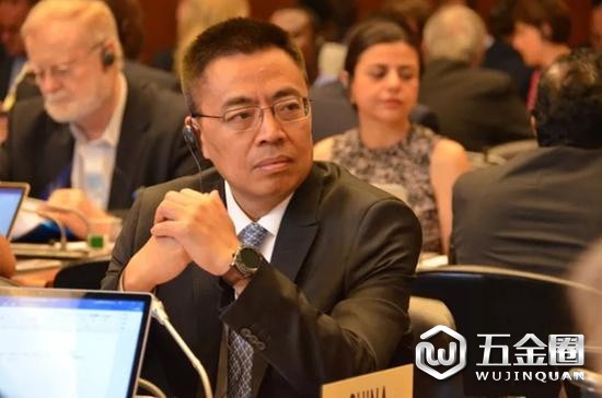中國常駐世貿(mào)組織大使張向晨。(圖片來源:“商務(wù)微新聞”微信公號(hào))