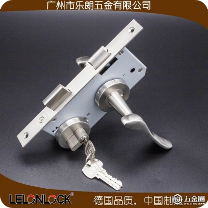 室內(nèi)門鎖執(zhí)手鎖 分體鎖不銹鋼304實心把手分體鎖樂朗RLH-25+RML-13+RCR-01