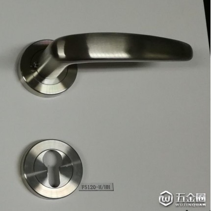 RAFES/來福時F5120 不銹鋼門鎖 精鑄不銹鋼304分體門鎖執(zhí)手 室內(nèi)進(jìn)戶鎖插芯木門用鎖把手室內(nèi)門鎖
