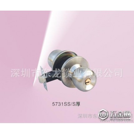 金色球形門鎖推穷，球形房門鎖既绩，金色室內(nèi)門鎖5731SB-B