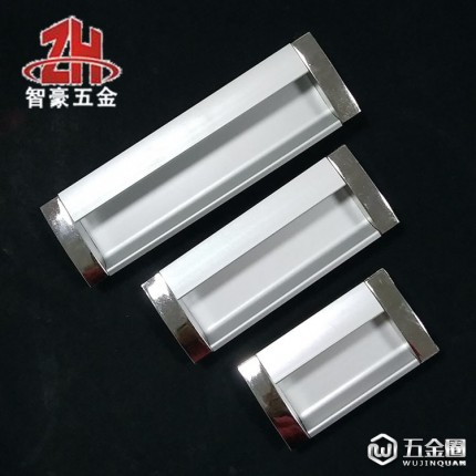 128孔距暗拉手隱形 暗拉手櫥柜 衣柜暗拉手 平暗拉手 抽屜暗拉手 1