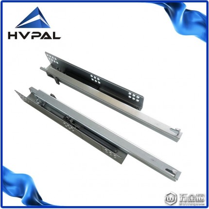 HVPAL隱藏式三節(jié)阻尼緩沖滑軌 抽屜滑軌
