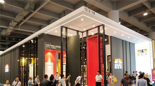 2019廣州建博會開幕,霍爾茨“功能美學(xué)館”C位出彩