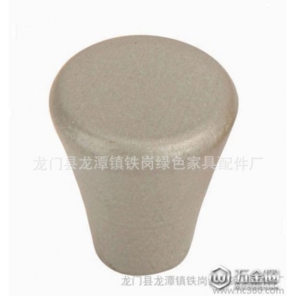 單孔拉手 大蘑菇圓形木頭拉手 黑色白色柜門(mén)抽屜拉手