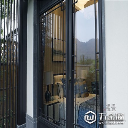 鋁合金門窗定制中式復古門窗斷橋隔熱酒店商鋪古鎮(zhèn)中國風門窗可上門測量