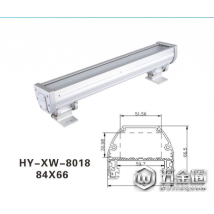 【量大質(zhì)優(yōu)】瑩瑜LED洗墻燈外殼 質(zhì)量保證LED洗墻燈外殼 72W燈具外殼 室外燈具外殼