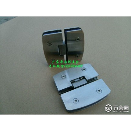 卓爾祺Z-7216合頁  不銹鋼浴室夾 180度不繡鋼弧型合頁 不繡鋼合頁