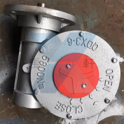 QDX3-D6電動(dòng)閥門(mén)渦輪箱 DN450法蘭蝶閥減速機(jī)